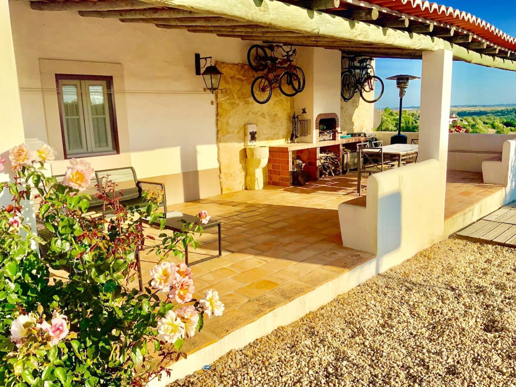 Charming Villa In Casais De Sao Bras Exteriér fotografie